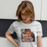 Custom Made /add Photo And Text T-shirt at Zazzle