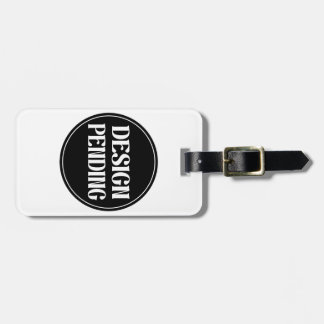 Custom-made, artistic, elegant luggage tag