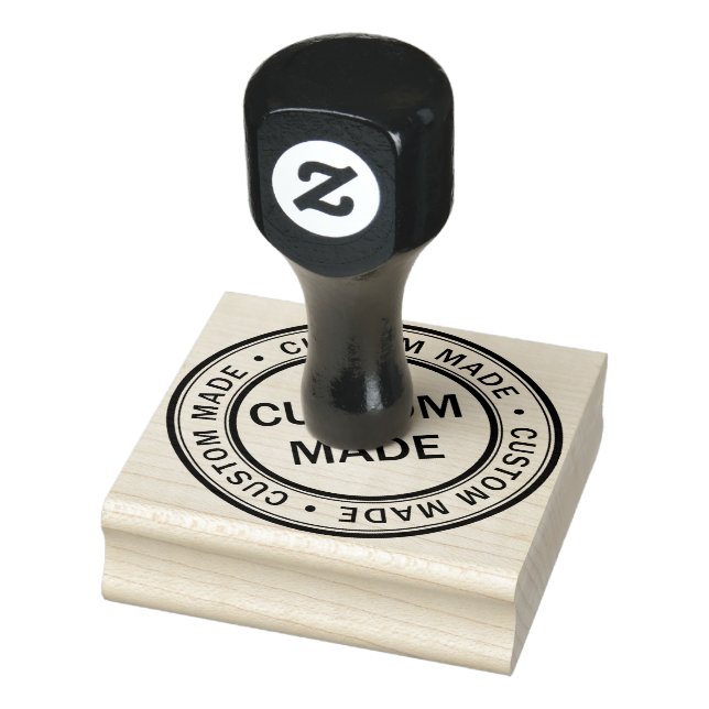 Custom Made Business Logo Personalized Rubber Stamp (Stamp)