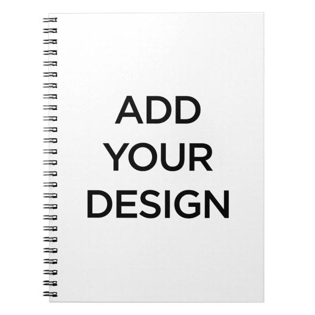 Custom Made (Make Your Own) Notebook (Front)