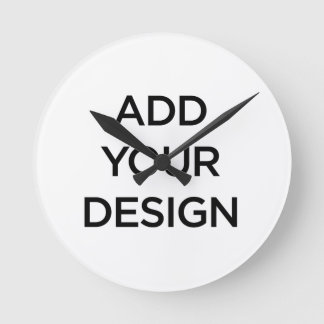 Custom Made (Make Your Own) Round Clock