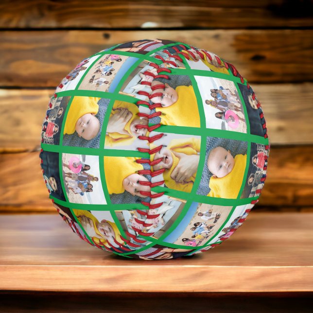 Custom Made Personalized One of a Kind 10 Photo Baseball (Creator Uploaded)
