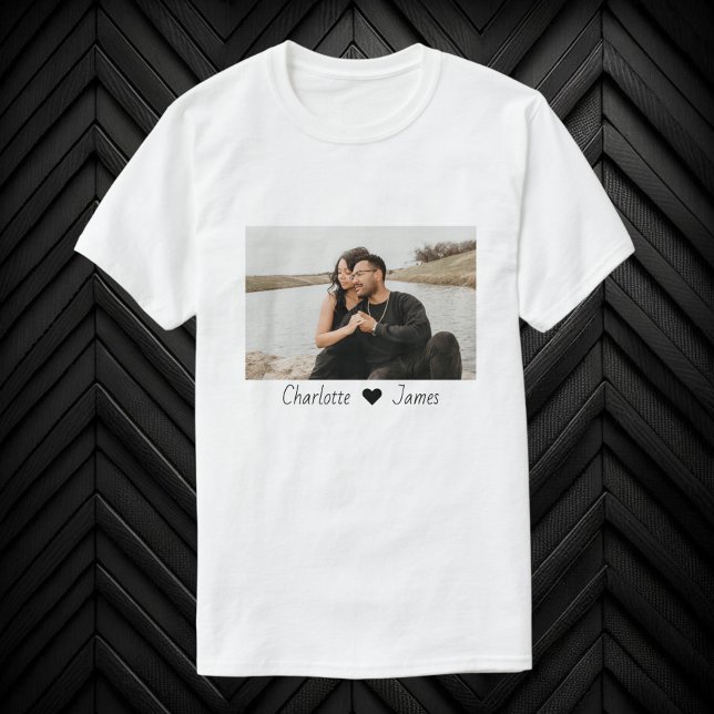 Custom Made Photo And Text Personalized T-Shirt (Creator Uploaded)