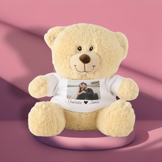 Custom Made Photo And Text Personalized Teddy Bear (Creator Uploaded)