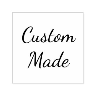 Custom Made Simple Cursive Self-inking Stamp