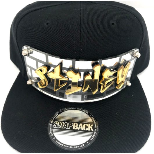 Custom Made Snapback - Create Your Own Name Hat (Front)