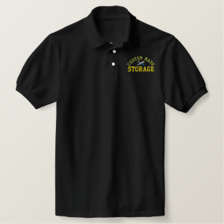 Custom Made Storage Embroidered Polo Shirt