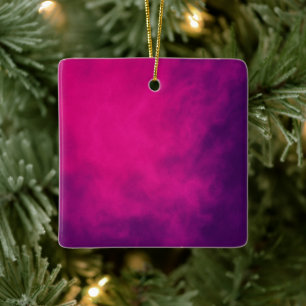 Custom Magenta Ornament