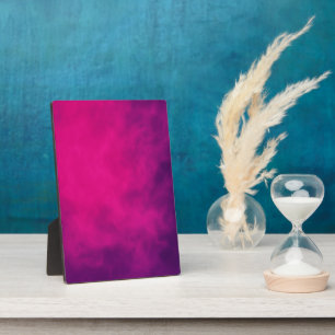 Custom Magenta Purple Plaque