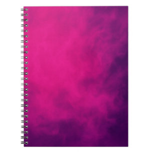 Custom Magenta Spiral Notebook