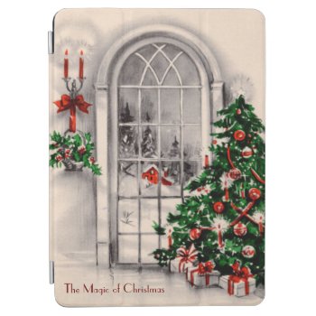 Custom Magic Of Christmas Recipe Book Ipad Air Cover by vintageamerican at Zazzle
