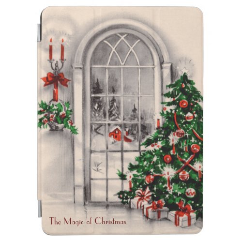 Custom Magic of Christmas Recipe Book iPad Air Cover