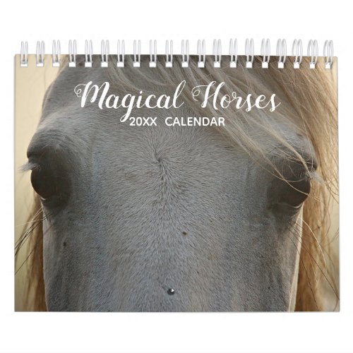 Custom Magical Horse 20XX Calendar