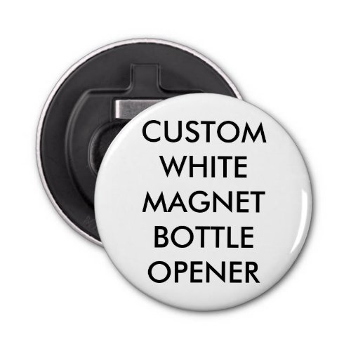 Custom Magnet Bottle Opener Blank Template