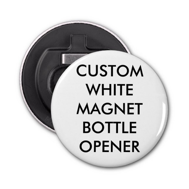 Custom Magnet Bottle Opener Blank Template (Front)