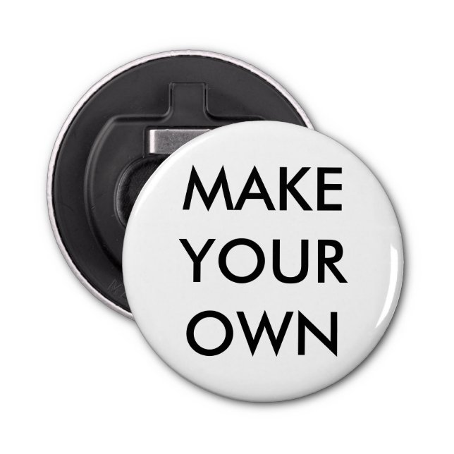 Custom Magnet Bottle Opener Blank Template (Front)
