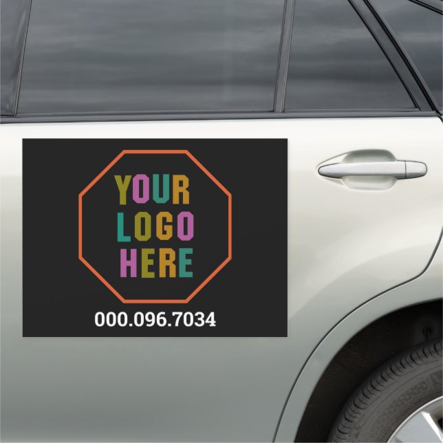 Custom Magnetic Auto Business Signs (In Situ)