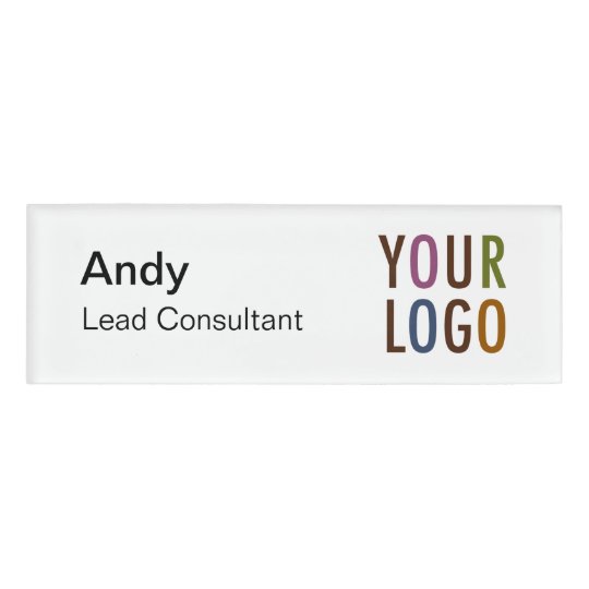 trendy magnetic name tags