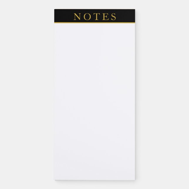 Custom Magnetic Notepad for Quick Notes (Front)