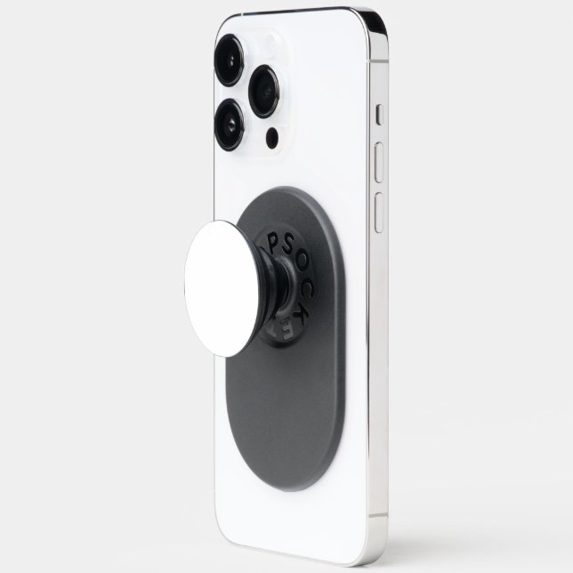 Custom MagSafe PopGrip, Black PopSocket (Open)
