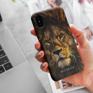 Custom Majestic Lion iPhone 13 Pro Case
