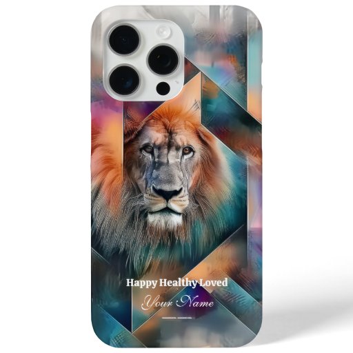 Custom : Majestic Lion iPhone 15 Promax Case