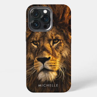 Custom Majestic Lion iPhone 13 Pro Case