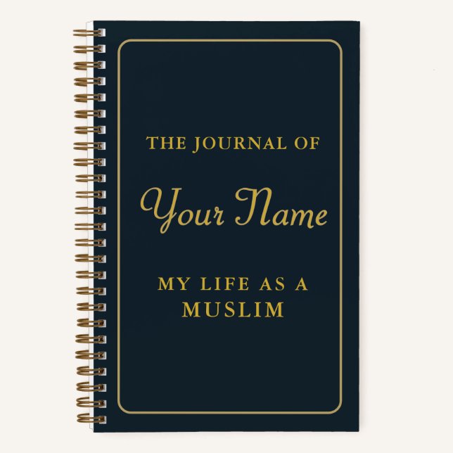 Custom Make Your Own Self Reflection Journal (Front)