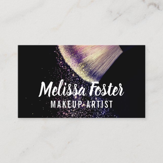 Custom Makeup Artist Business Card (Front)