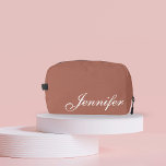 Custom Makeup Bag for Women Bridal Shower Keepsake<br><div class="desc">Add elegance and practicality to every special occasion with this monogrammed toiletry bag. Designed in a chic style, it makes the perfect gift for bridesmaids, bridal showers, birthdays, Christmas, graduations, and bachelorette parties. Customize it with initials or names to create a thoughtful keepsake for your mom, grandma, best friend, or...</div>