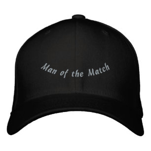 Custom Man of the Match-Hat Champion Player  Embroidered Baseball Cap