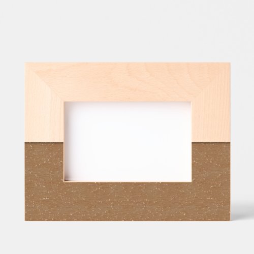 Custom Maple & Walnut Frame – Horizontal Split Custom Maple & Walnut Frame – Horizontal Split