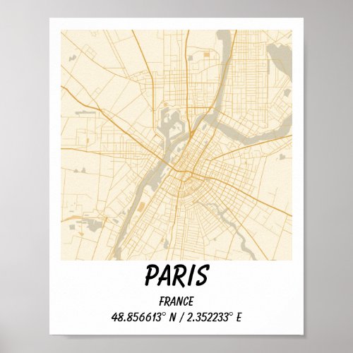 Custom Maps, City Map Prints, Custom Map Print