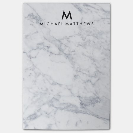 Custom Marble Post-it Notes