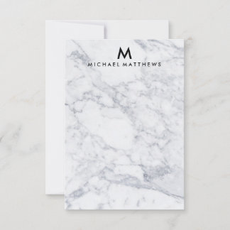 CUSTOM MARBLE STATIONERY NOTE CARD