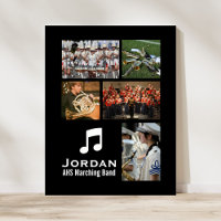 Custom Marching Band Orchestra Music Photo Collage