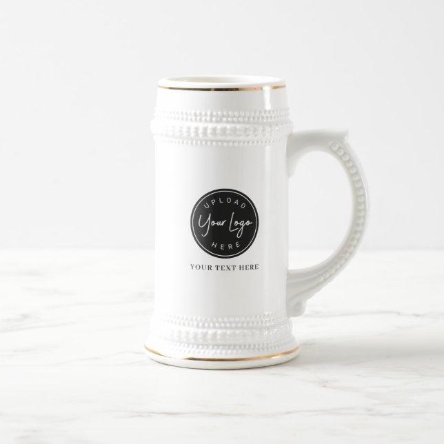 Custom Marketing Stein with Logo (Right)