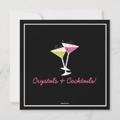 CUSTOM Martini Cocktail Birthday Party Invitation | Zazzle