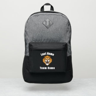 Custom Mascot & Team Name Sports Backpack