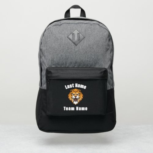 Custom Mascot  Team Name Sports Backpack