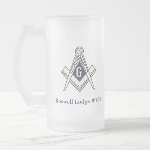 Custom Masonic Blue Lodge Mug