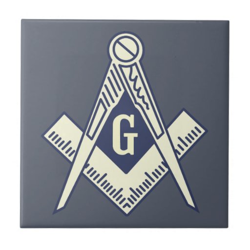 Custom Masonic Blue Lodge Wall Tile | Zazzle