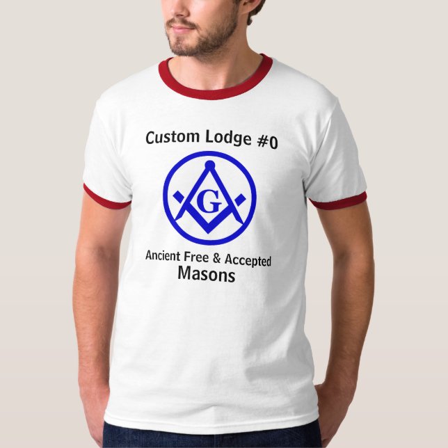 Custom Masonic Lodge Shirt (Front)