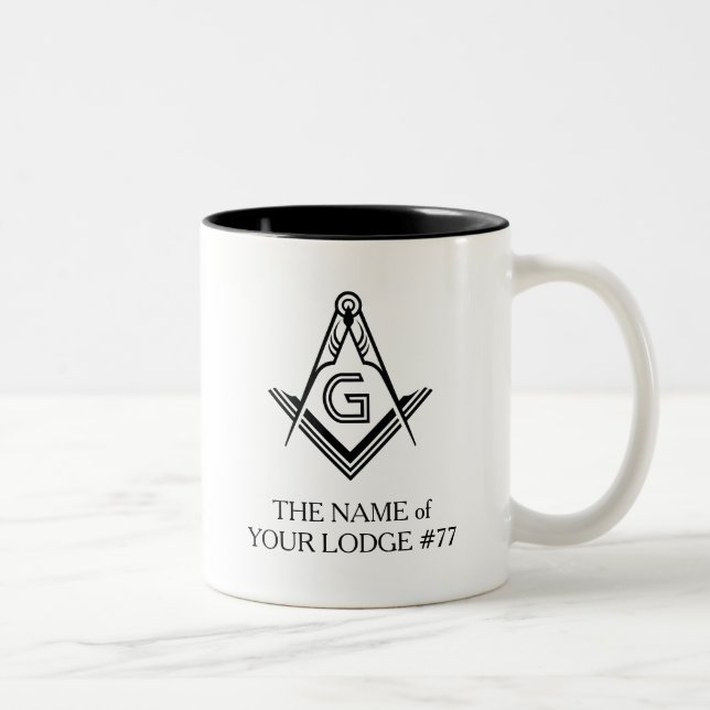 Custom Masonic Mugs | Freemason Gifts (Right)