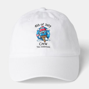 Custom Matching Family 4th of July Crew Hat