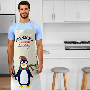 Custom Matching Family Christmas Apron