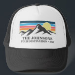 Custom Matching Family Vacation Camping Group   Trucker Hat<br><div class="desc">Celebrate your special moments with our custom family reunion and group vacation t-shirts! These personalized tees are perfect for making memories, featuring unique designs tailored to your event. Our shirts are ideal for family trips, mountain retreats, city escapes, and national park adventures, so our shirts ensure your family stands out....</div>