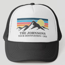 Custom Matching Family Vacation Camping Group   Trucker Hat