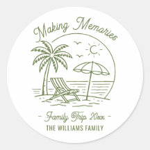  Custom Matching Vacation Family Trip Minimalist
