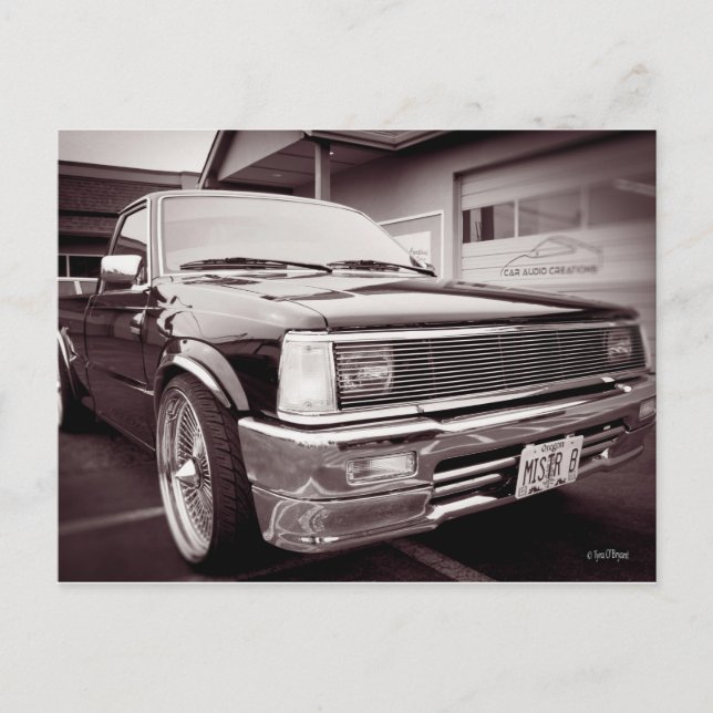 Custom Mazda Pickup Postcard (Front)
